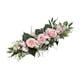 thumbnail image 1 of Artificial Wedding Shape Flower Rose Recepción de guirnalda Decoración de la flor de flor Banzlum , Rosa Claro, 1 of 5