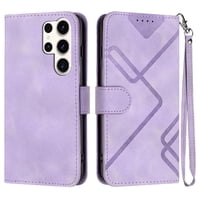Funda Foxdock Para Samsung Galaxy S23 Ultra – Tipo Libro Con Soporte, Billetera, Correa Y Diseño Elegante