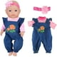 thumbnail image 3 of Conjunto de ropa para muñecas ebuddy: conjuntos de moda para muñecas de 14 a 16 pulgadas, 3 of 3