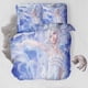 thumbnail image 1 of A pretty girl with white hair Quilt Duvet Cover Set Pillow case Print3-Piece Bedding Set (1 Duvet Cover + 2 Pillow Shams), 1 of 3