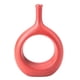 thumbnail image 3 of Florero De Donut Para El Hogar, Dormitorio, Mesa, Florero Con Agujero, Oficina, Decorativo, Rojo, 3 of 5