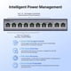 thumbnail image 3 of Switch Ethernet UGREEN de 10 Puertos PoE+ 60W con 2 Puertos Gigabit Uplink, 3 of 8