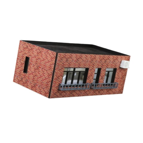 Bothyi - 1/64 Ho Escala Modelo Casa Arena Mesa Decoración Mesa Decoración Modelo Paisaje C