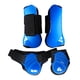 thumbnail image 5 of Las Botas Traseras Traseras Del Frente Del Caballo 4Pcs, El Fetiche Del Tendón Equino Protegen El Azul M, 5 of 5