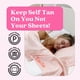 thumbnail image 2 of El saco de dormir Self Tan Sleep Sack Tan mantiene las sábanas limpias, 100% poliéster, 2 of 7