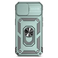 Estuche Gangxun Para Iphone 15 Plus, Soporte Giratorio 360°, Estilo Mecánico Y Magnético