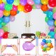 thumbnail image 3 of JerDorgo Globos de Látex Arcoíris 25 cm 1000 uds, 3 of 6