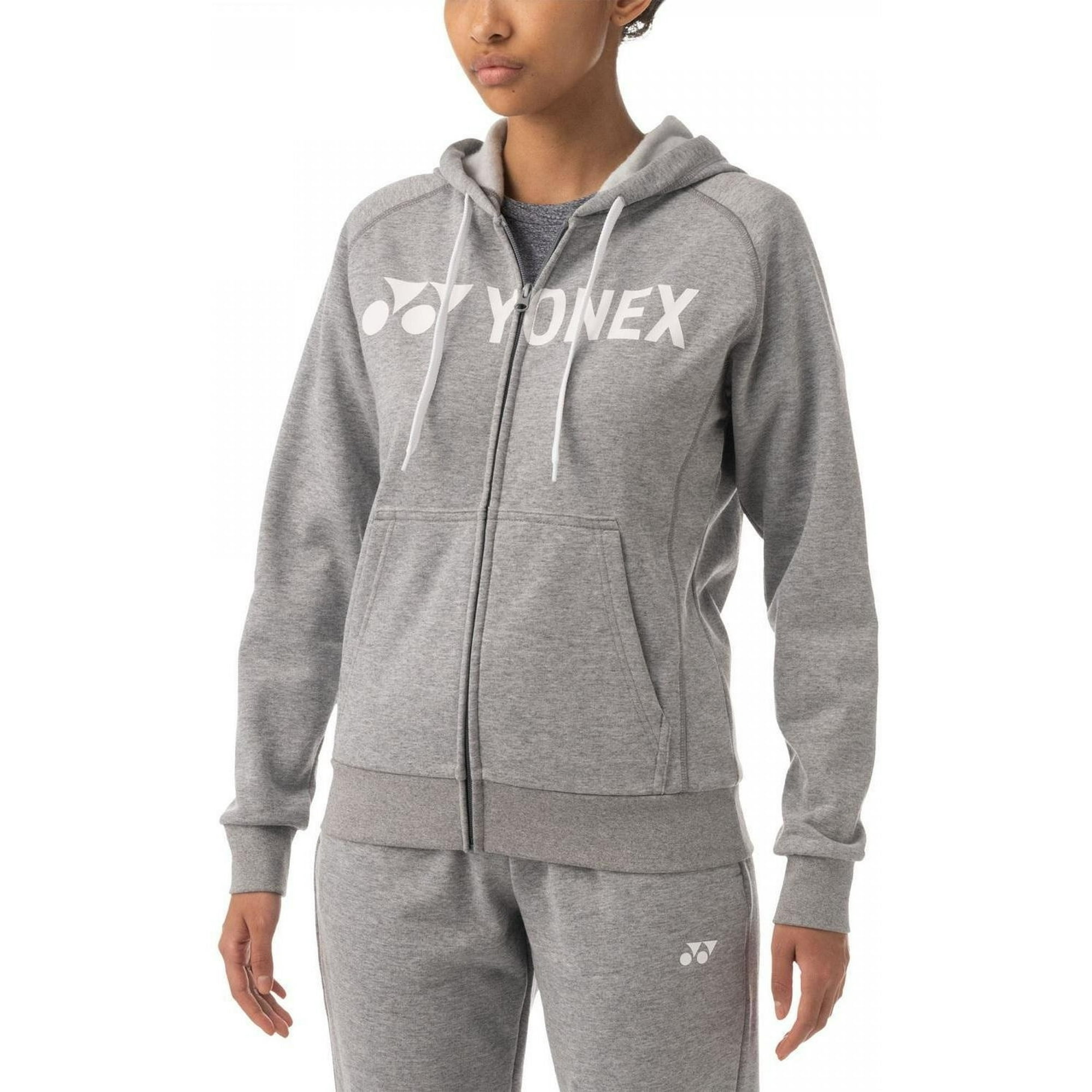 Yonex - Poleron Hoodie 0018 Gris Mujer