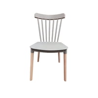 Tododescuento - Pack 4 Sillas Windsor Comedor Gris, Terraza, Restaurant
