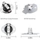 thumbnail image 4 of Kit De Elementos Calefactores Para Secadora 279838 W10724237, 4 of 7