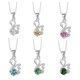 thumbnail image 4 of Collar de Moissanita para Mujer 1 Uds Corte Redondo Color D Colgante de Diamante VVS1 para Mujer Collar de Plata Esterlina 925 para Mujer con Certificado, 4 of 9