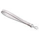 thumbnail image 1 of Correa de muñeca de cuero Uxcell, correa de mano de 190mm/7.48" para bolso clutch, billetera, llavero, DIY (Plata, Plata), 1 of 7
