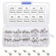 thumbnail image 1 of Kit surtido de 100 fusibles de vidrio fino de 0,2 A a 20 A con caja de almacenamiento (5 x 20 mm), 1 of 5