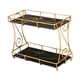 thumbnail image 4 of Organizador De Caja De Almacenamiento De Estante De Almacenamiento De Cosméticos De Hierro Para Encimera De Baño Negro, 4 of 5