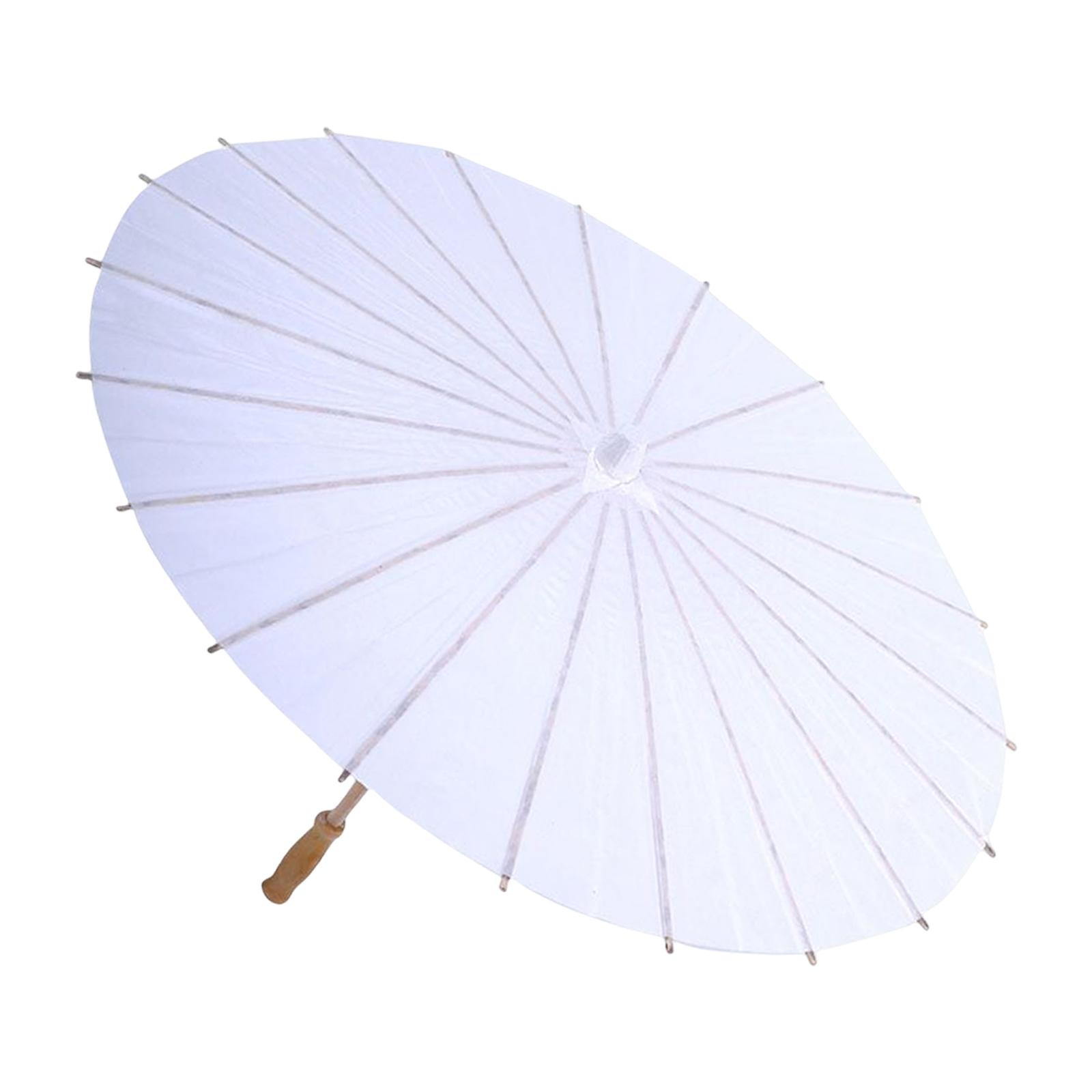 Bothyi - Paraguas De Papel En Blanco Pintura De Bricolaje Para Niños Para Favores De Fiesta Bolsa De Regalos Regalos 84Cm