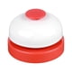 thumbnail image 2 of Platos Delanteros Table Bell Smooth Busy Board Bell Toy Para Servicio Hotel Restaurantes Red, 2 of 5