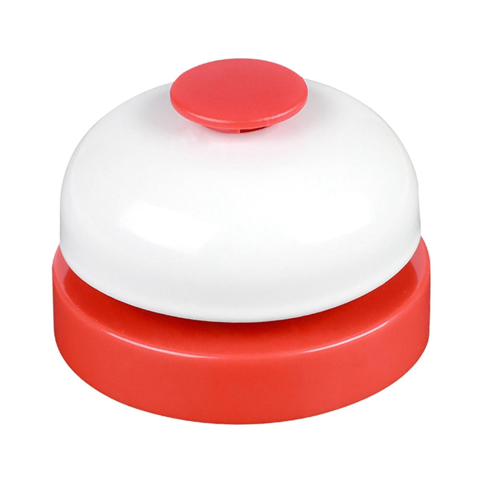 Magideal - Juguete De Llamada Para Mascotas, Campana De Llamada De Mano, Juego De Utilería, Campana De Tablero Ocupado Suave, Campana De Invocación De Escritorio Rojo