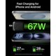 thumbnail image 4 of Cargador Belkin de 2 puertos USB C, 67 W, GaN, doble puerto para MacBook, 4 of 9