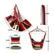 thumbnail image 4 of Silla Hamaca Colgante Ultra resistente para Patio o Camping Rojo, 4 of 4