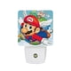 thumbnail image 1 of Super Mario Luz nocturna LED con sensor de anochecer a amanecer para dormitorio, baño, pasillo, escaleras - Lámpara LED nocturna de enchufe, 0.5W - 1 pieza, 1 of 6
