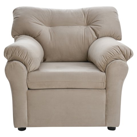 Muebles América - Sofa América 1 Cuerpo Tela Beige