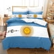 thumbnail image 1 of Argentina Flag Bedding Set Duvet Cover Comforter Pillowcase Boys Girls Adults Bedroom Bed Sheets, 1 of 5