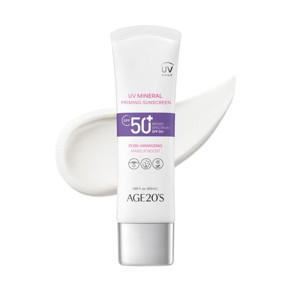 Protector Solar Mineral AGE20'S UV Priming SPF 50+ 50 ml
