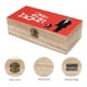 thumbnail image 3 of La Hora 25 Caja Organizadora de Madera Rústica - Caja Decorativa Multifuncional para Escritorio, Hogar, Oficina, Joyas y Manualidades, 3 of 6