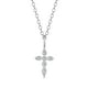 thumbnail image 1 of Collar Cruz Con Piedra De Nacimiento Plata S925, 1 of 3