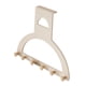thumbnail image 4 of Gancho Para Colgar Toallas Ligero Y Multiusos Para La Puerta, Ideal Para Oficina, Dormitorio, Bolsos, Color Crema, 4 of 5
