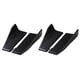 thumbnail image 1 of 4 Uds PP Coche Cuerpo Alerones Para Parachoques Trasero Labio Kit Divisores Protectores Difusor, 1 of 6