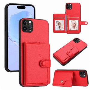 Foxdock Funda Para Iphone 11 Pro Max Con Bloqueo Rfid - Diseño Elegante Con Cierre De Botón
