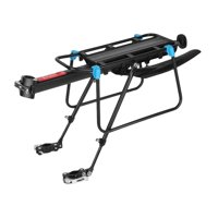 Ioensy - Estante Trasero Para Bicicleta Equipo Fácil De Instalar Estante Portátil Para Portabicicletas De Metal