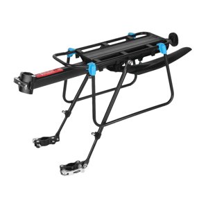 Ioensy - Estante Trasero Para Bicicleta Equipo Fácil De Instalar Estante Portátil Para Portabicicletas De Metal