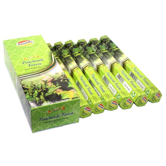 Incienso Govinda Patchouli Forest – 120 Varillas