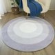 thumbnail image 4 of Alfombra de felpa con antideslizante - circulo lila, 4 of 4