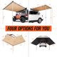 thumbnail image 5 of Toldo VEVOR Versatilidad Moonshade para tienda de campaña para camión SUV, 5 of 7