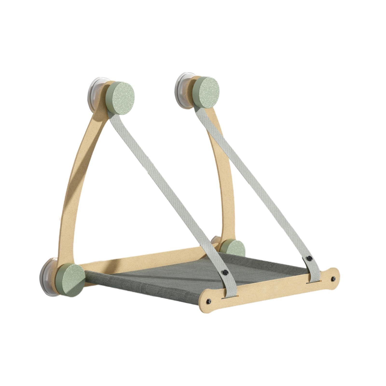 Ioensy - Cat Window Perch Lavable Robusto Ahorro De Espacio Para Escalar Dormitorio Dormir Gris