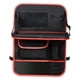 thumbnail image 3 of Asiento Trasero Organizador De Coche Bolsa De Almacenamiento Bolsillo De Almacenamiento Kick Mat Soporte Para Tableta Negro Rojo, 3 of 5