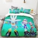 thumbnail image 1 of x385 Bed SheetsS-Sonic anime print duvet cover set Exquisite Cartoon Anime Digital Printing Bedding Set Comforter Bed Youth Home Decor 3-Piece Bedding Set (1 Duvet Cover + 2 Pillow Shams) nj385, 1 of 5