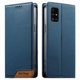 thumbnail image 1 of Funda Tipo Cartera de Cuero Sintético para Samsung Galaxy A51 4G Bloqueo RFID, con Ranuras para Tarjetas y Bolsillo para Efectivo, Cierre Magnético Fuerte Azul, 1 of 6