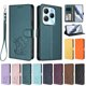 thumbnail image 3 of Infinix HOT 40 4G Funda Billetera con Ranuras para Tarjetas, Verde Oscuro, 3 of 6
