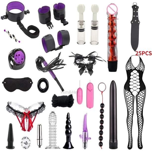NEW BDSM Vibrator Sex Toys for Women Handcuffs For Session Anal Plug Vibrator Female Erotic Accessories Sexulaes Toys For Adults