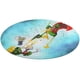 thumbnail image 1 of Pato Dodgers Alfombra Redonda de Felpa Coral, Antideslizante, No Desprende Pelusas, Lavable y Duradera para Salón, Dormitorio y Habitación de Niños 60cm, 1 of 6