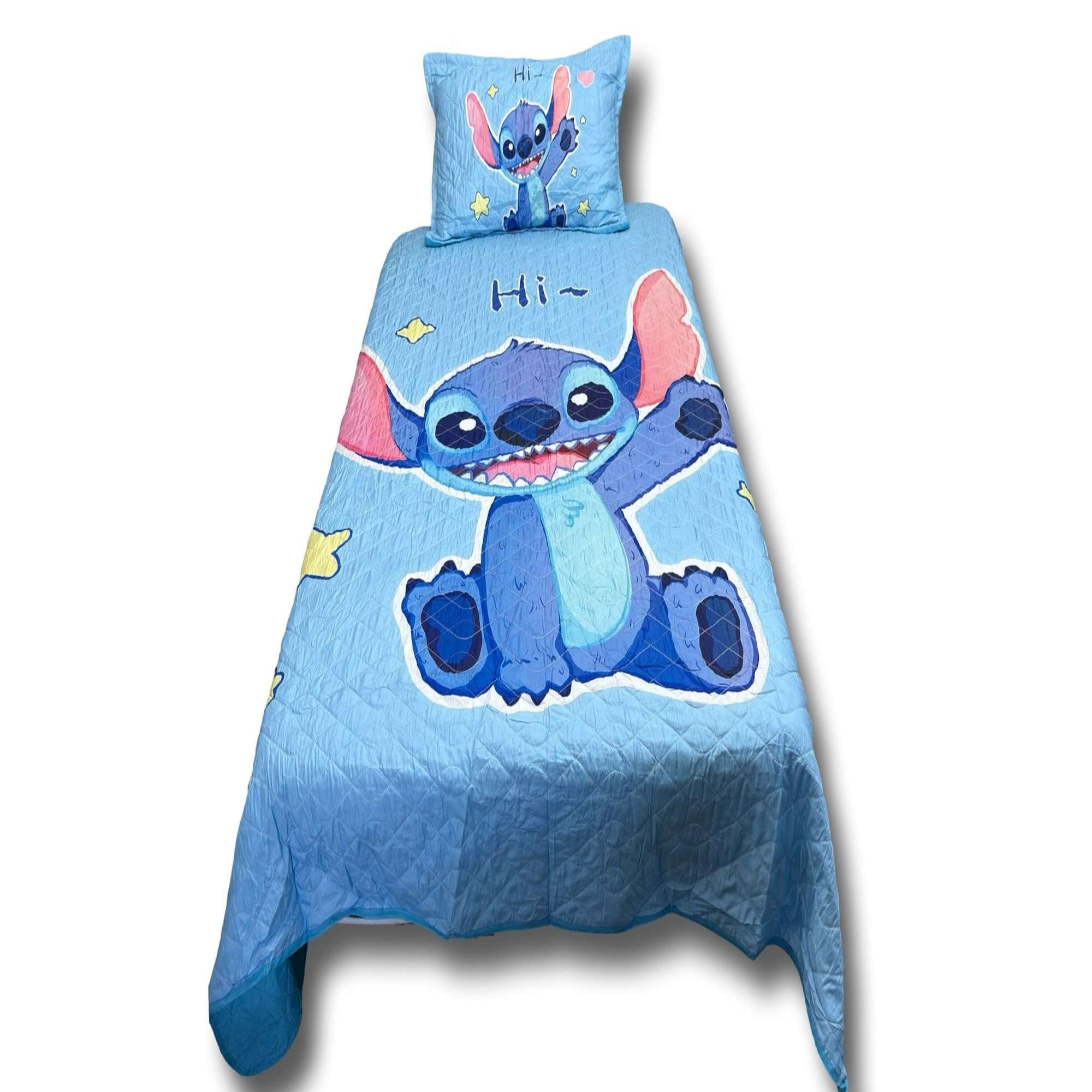 Alonso - Cobertor Colcha Quilt Niña Niño Infantil Azul
