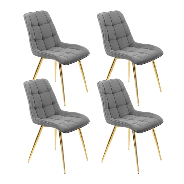 Coricori - Pack 4 Sillas Capitonne Top Gris