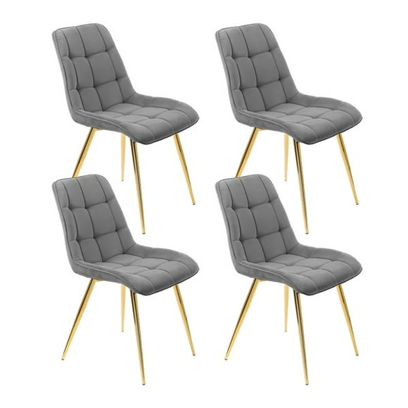 Pack 4 Sillas Capitonne Top Gris