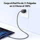 thumbnail image 3 of Cable Carga Rápida Usb-c A C Antinudos 100w 1,2m Usams Sj632 Negro, 3 of 8