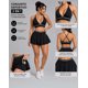 thumbnail image 2 of Conjunto Fitness Mujer Falda Con Short Interior Y Top - JYT057, 2 of 5