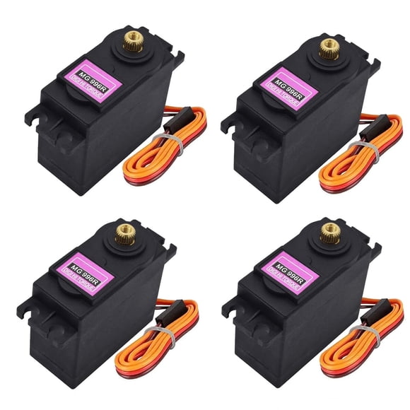 Servo Motor Adeept 996R 4 Unidades Metal Gear 12kgcm RC